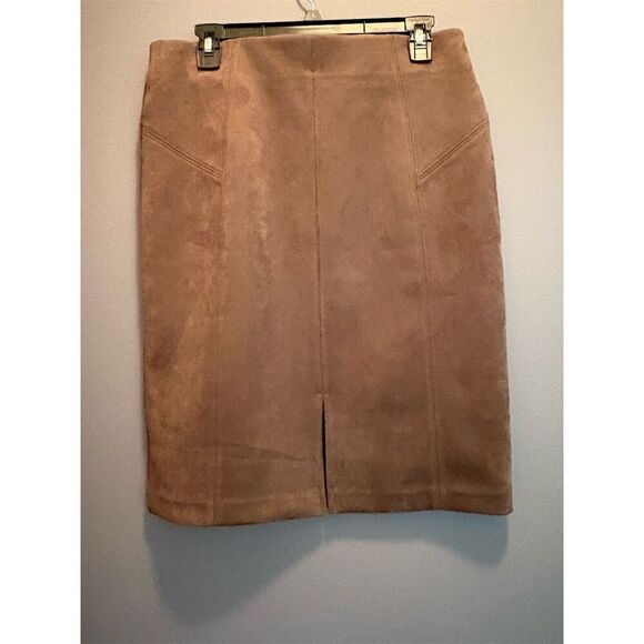 Marc New York Women's Brown Pencil Skirt Size M Knee Length Casual - Picture 3 of 8